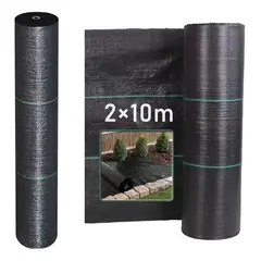 GENERICO - Malla Antihierbas,tela Geotextil Control De Maleza,2x10m