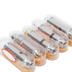 GENERICO - 4 SILBATOS METÁLICO CAMPING DEPORTES Y SUPERVIVENCIA ND15