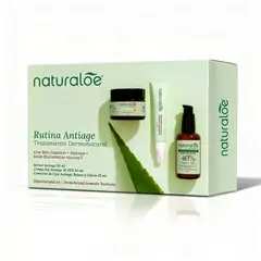 NATURALOE - Estuche Antiage Serum Contorno de ojos+ Crema día