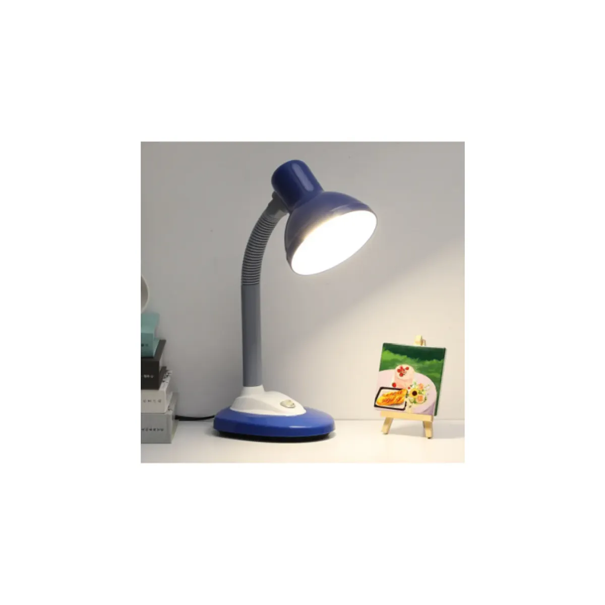 GENERICO - Lampara de mes escritorio luz led flexible bombilla E27 ajustable