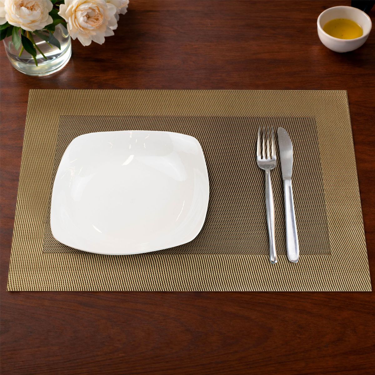 NAUTICA - Individual de mesa Nautica Home 45x30cm dorado