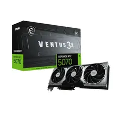 MSI - Tarjeta de Video RTX 5070 Ventus 3X OC 12GB GDDR7 PciE-5