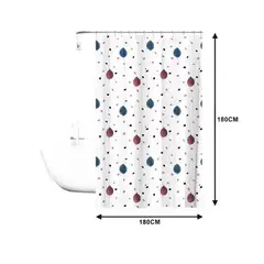 GENERICO - Cortina de Baño Anti-Hongos Impermeable - Diseño Elegante y Duradero