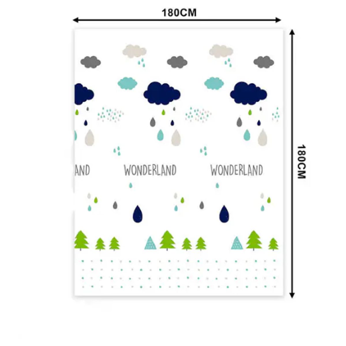 GENERICO - Cortina de Baño Anti-Hongos Impermeable - Diseño Elegante y Duradero
