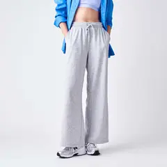 NEW BALANCE - Pantalón Lifestyle Mujer Coastal Fleece Gris