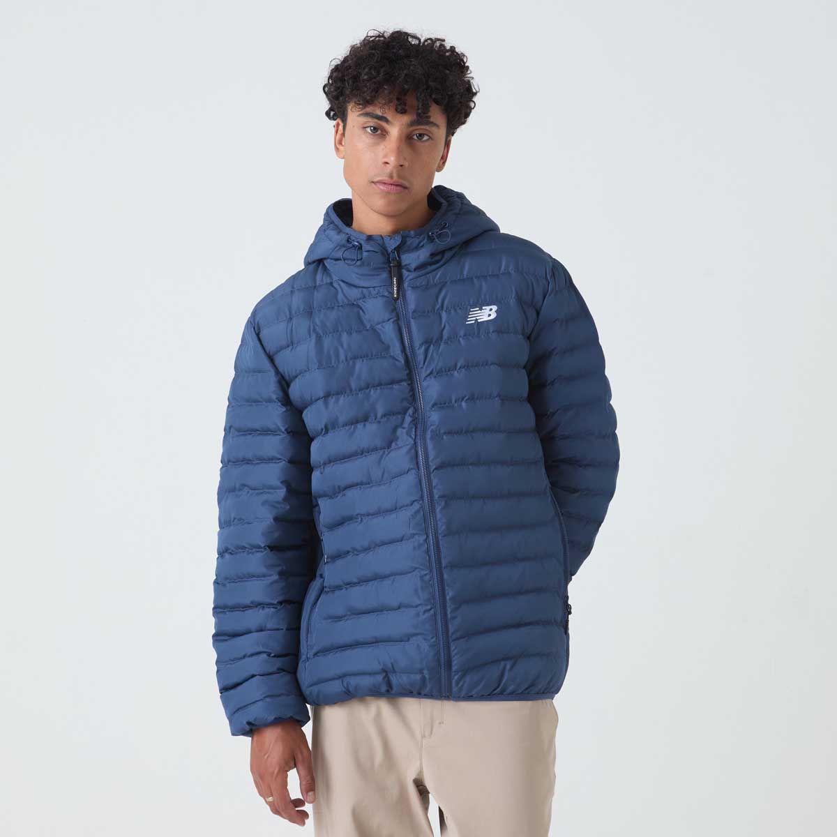 NEW BALANCE - Parka Outdoor Hombre New Balance Sport Essentials Hooded