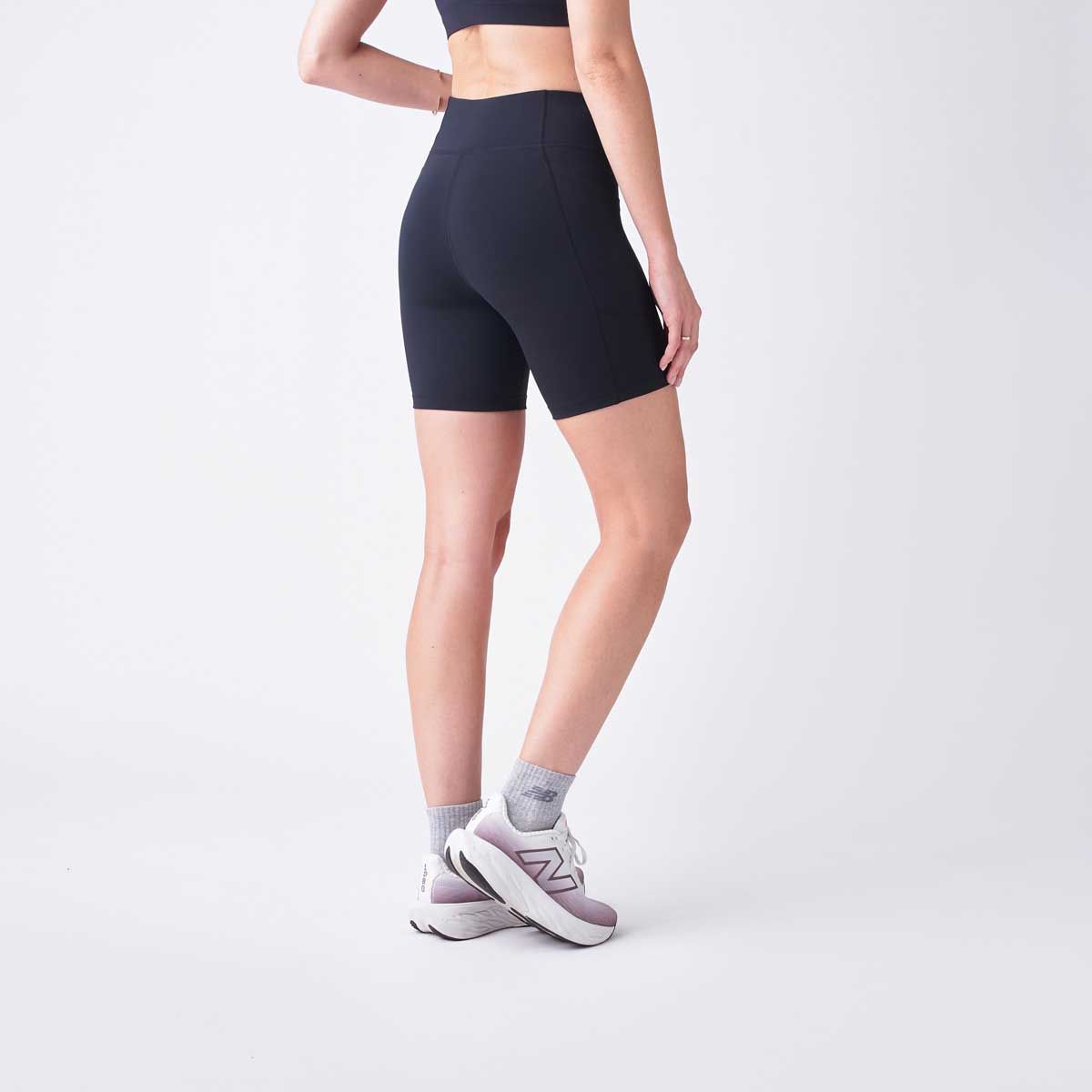 NEW BALANCE - Calza Corta Running Mujer New Balance Essentials High Rise 6