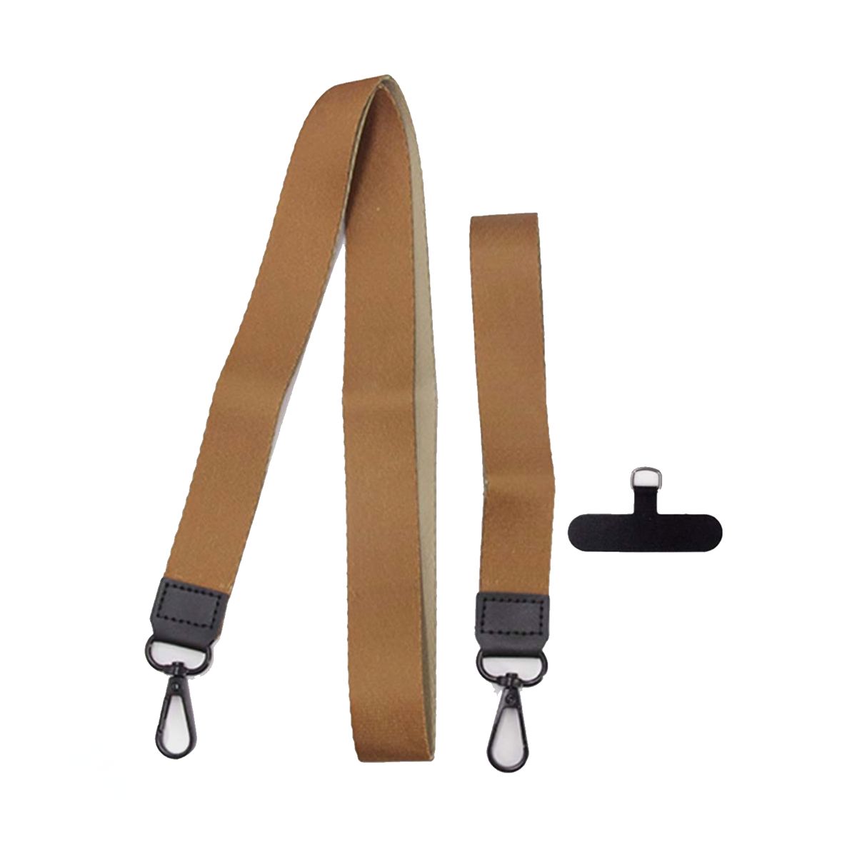 JOIGO - Strap Colgante para Carcasa Celular Universal Doble Café