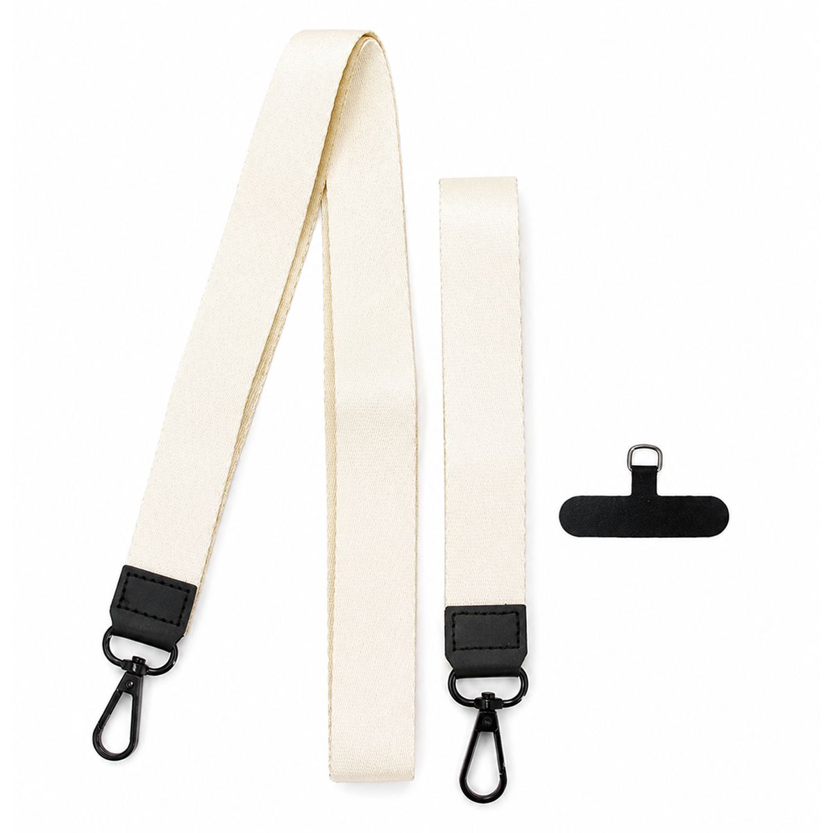 JOIGO - Strap Colgante para Carcasa Celular Universal Doble Beige