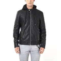 ELLUS - CHAQUETA PU IMP93587