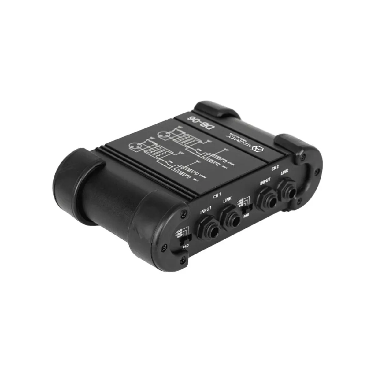 GENERICO - Caja Directa Pasiva Estéreo DB-06 Accuracy Pro Audio