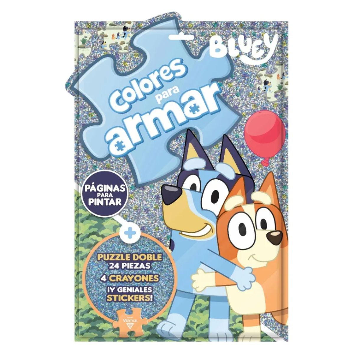 VERTICE - Juega y Colorea  Bluey VERTICE