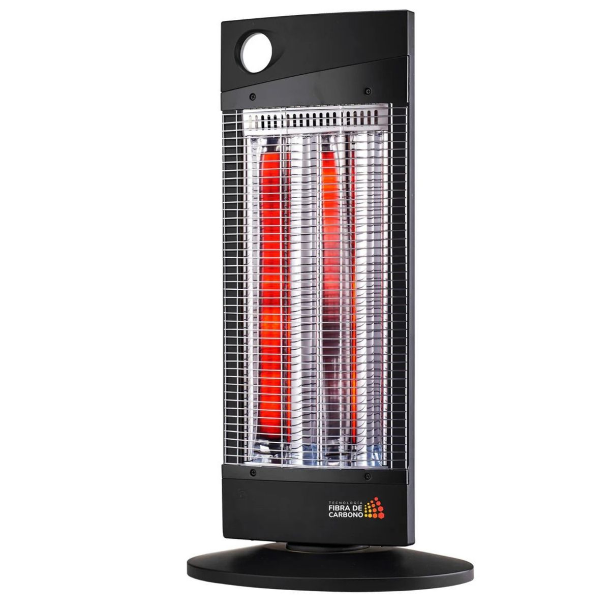 KENDAL - Calefactor Estufa Fibra De Carbono Nsb-120k5 Negra