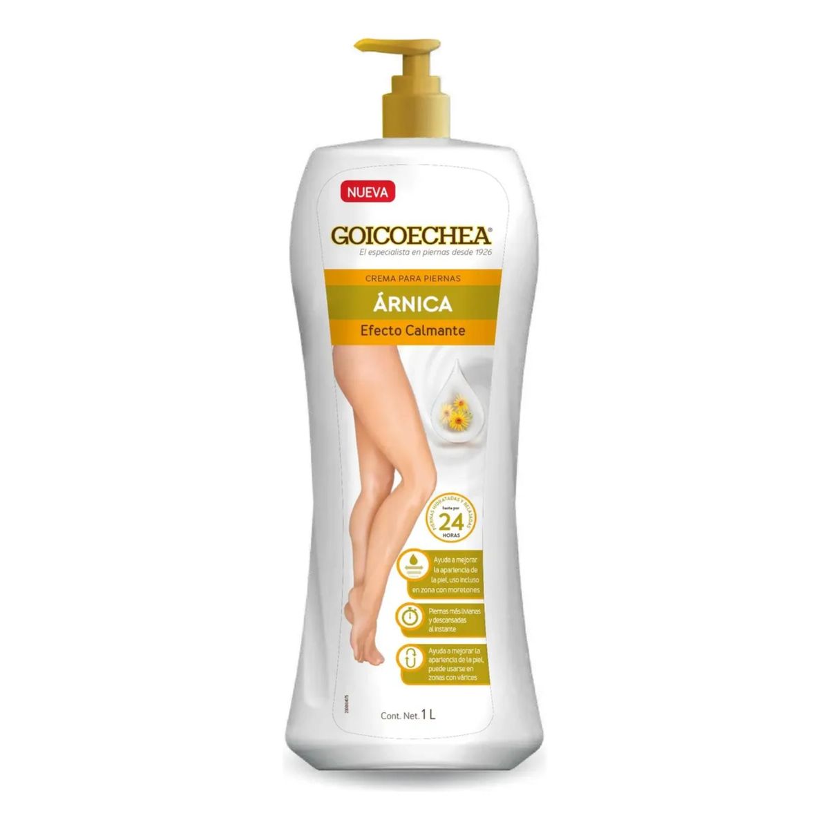 GOICOECHEA - Crema Corporal Goicochea Arnica y Manzanilla 1L