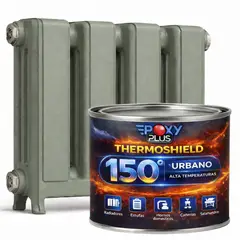 EPOXY - PINTURA ALTA TEMPERATURA - THERMOSHIELD - 2L GRIS CEMENTO