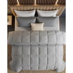 GENERICO - Cubrecama Plumón Premium Ultra Suave Invierno 2 Plaza