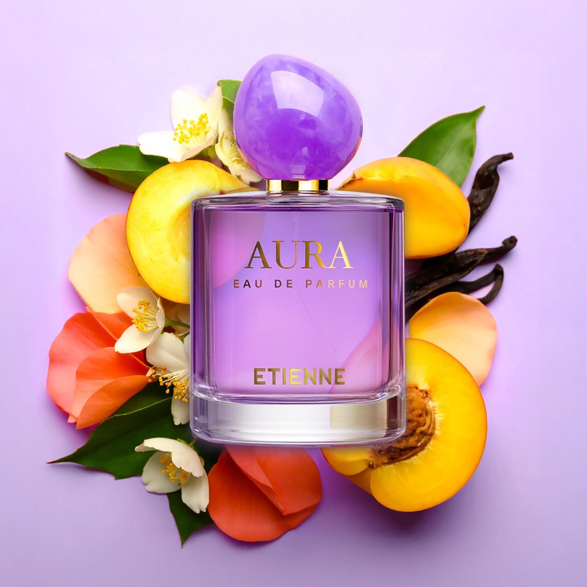 ETIENNE - Etienne Eau The Parfum Aura Violette 50 ml + Perfumero 10 ml