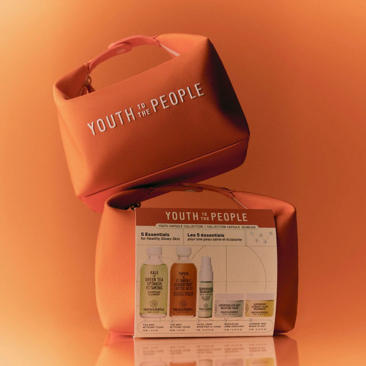YOUTH TO THE PEOPLE - Set de Regalo para Hidratacion Facial Youth Capsule - Youth to The People