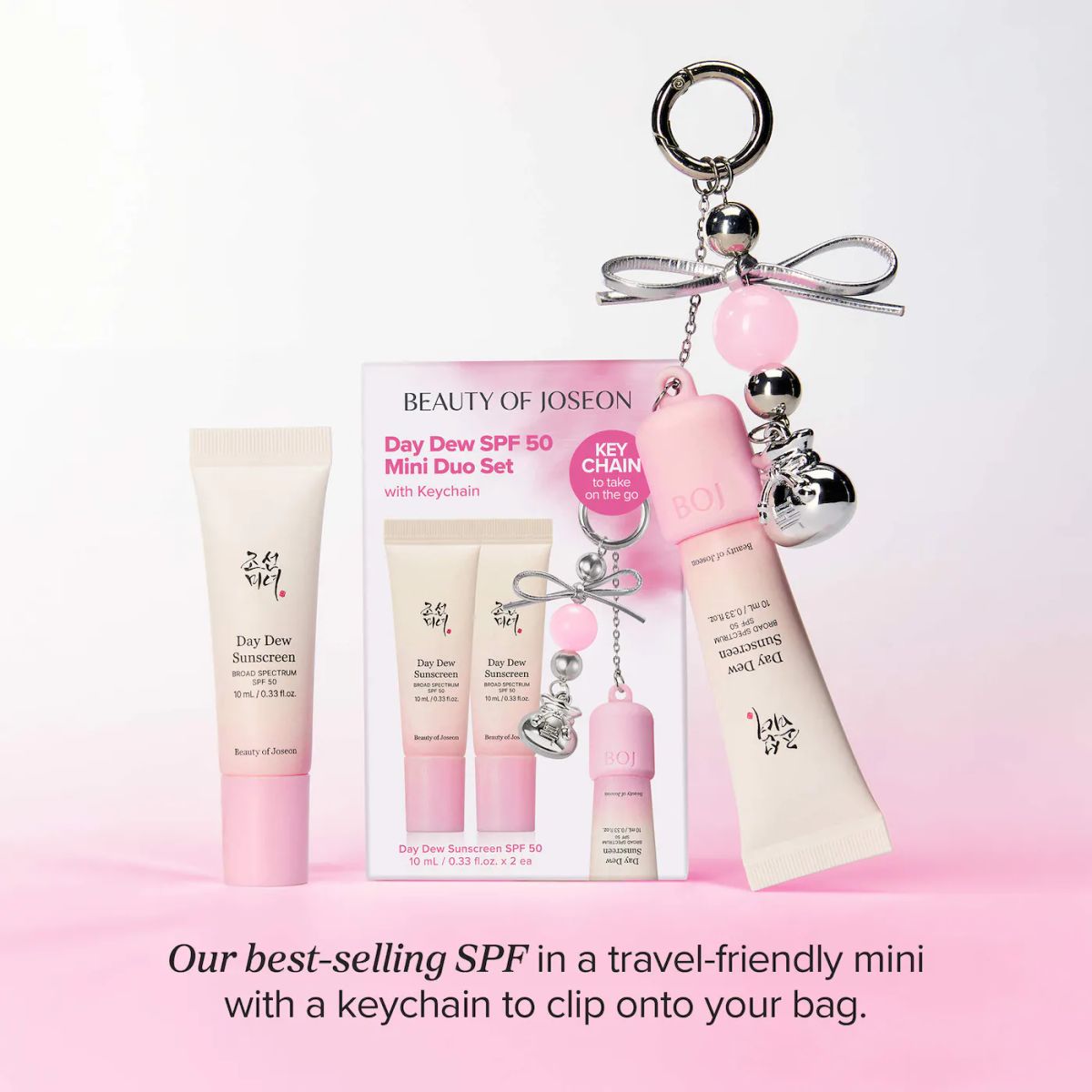 BEAUTY OF JOSEON - Mini Set de Protectores Solares Day Dew + Llavero de Regalo - Beauty of Joseon