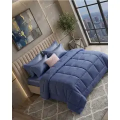 GENERICO - Plumón Cubrecama Premium Acolchado Invierno 2 plaza