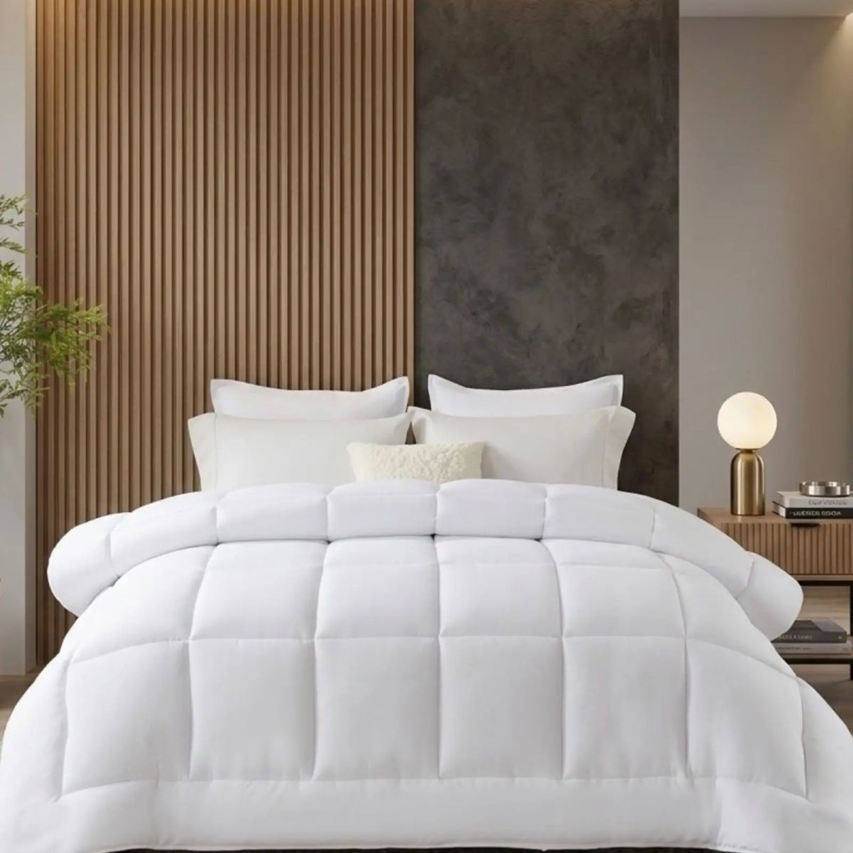 GENERICO - Plumon Cubrecama Premium Acolchado Invierno King