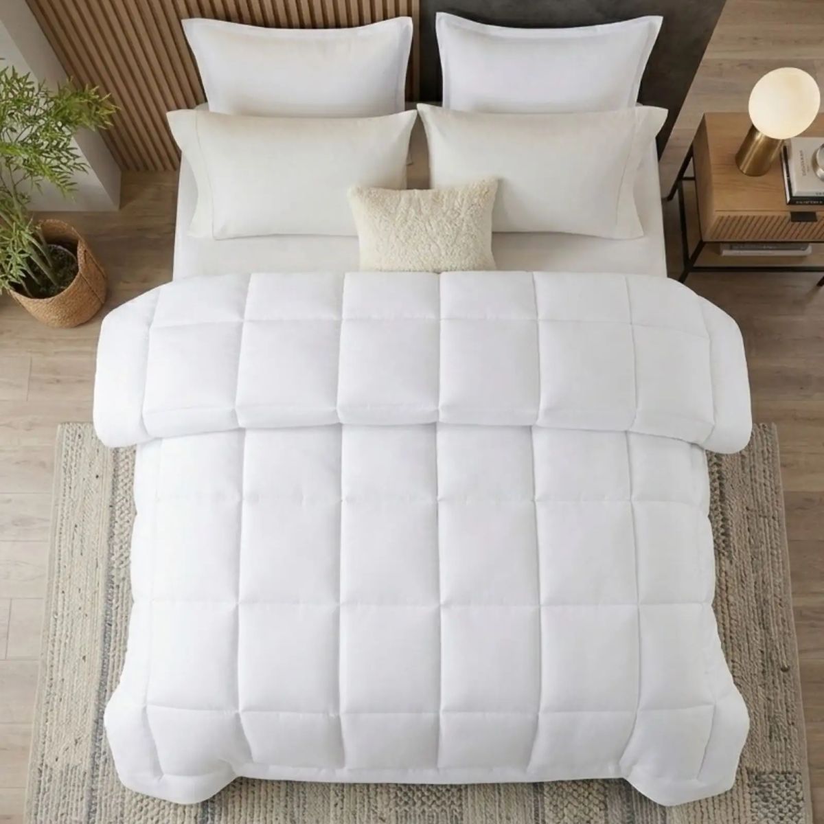 GENERICO - Plumon Cubrecama Premium Acolchado Invierno King
