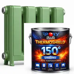 EPOXY - PINTURA ALTA TEMPERATURA - THERMOSHIELD - 4L VERDE MÁQUINA