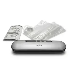 SPYRA - Selladora al vacío VAKUUM + 10 Bolsas