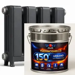 EPOXY - PINTURA ALTA TEMPERATURA - THERMOSHIELD - Tineta 4G - GRIS GRAFITO