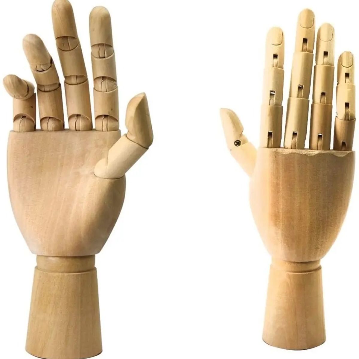 GENERICO - Maniquí Mano De Madera Articulada Dibujo, Stop