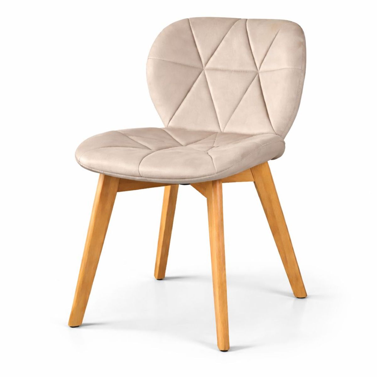GENERICO - Silla Radar Velvet BEIGE