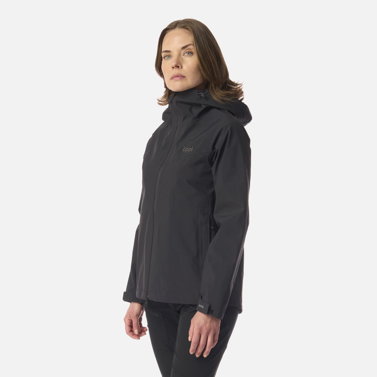 LIPPI - Chaqueta Mujer Alpine B-Dry Hoody Jacket Negro Lippi