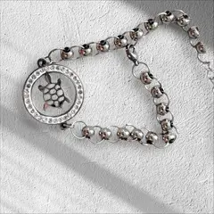 GENERICO - Pulsera Tortuga Brillante- Cafunè Studio