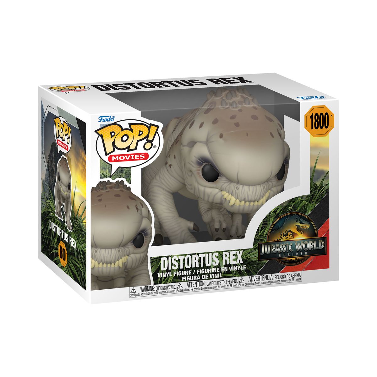 FUNKO - Funko Pop Jurassic Park Distortus Rex - 1800
