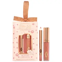 CHARLOTTE TILBURY - Mini Duo Set para Labios Brillantes Pillow Talk - Original