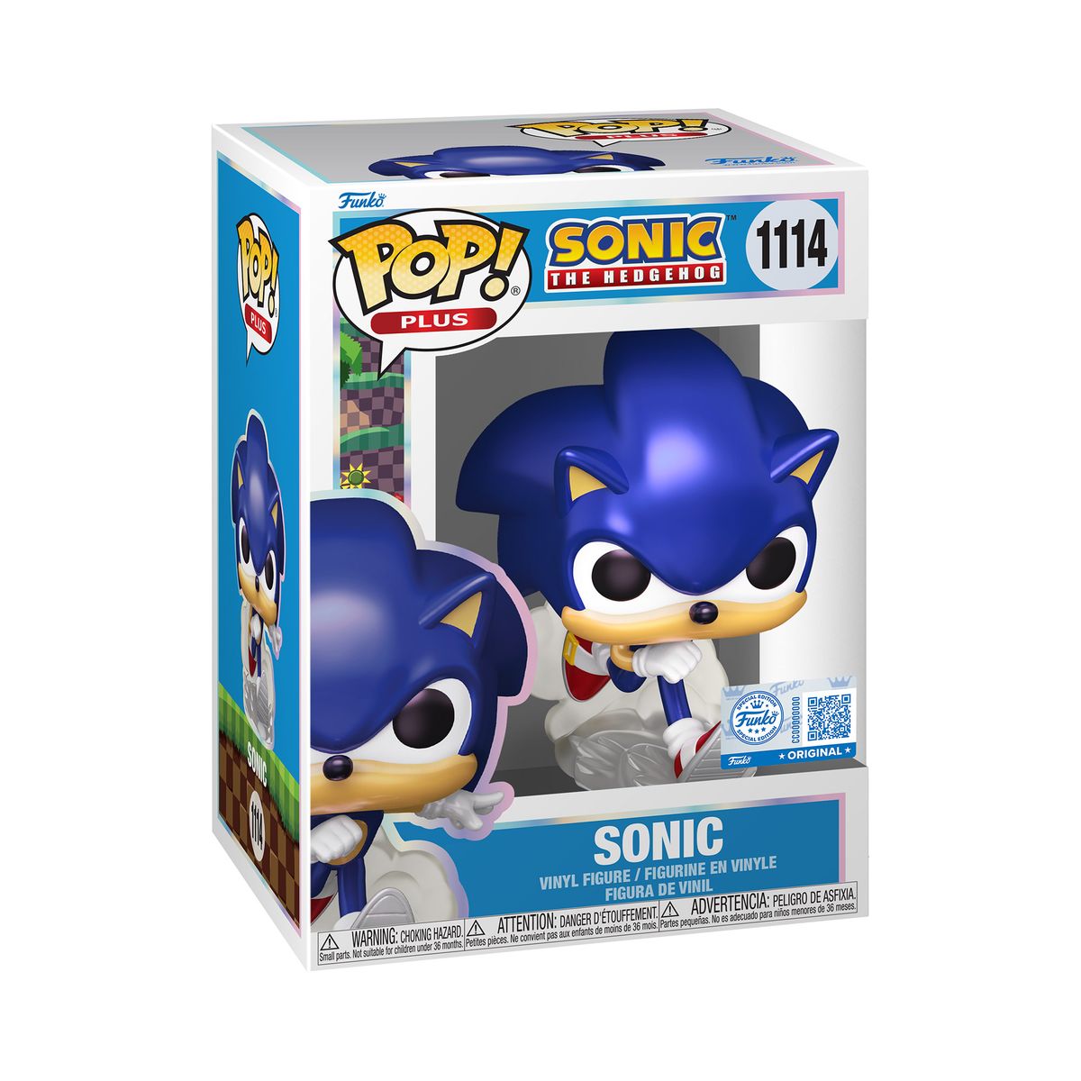 FUNKO - Funko Pop Sonic Sonic Running Exclusive - 1114