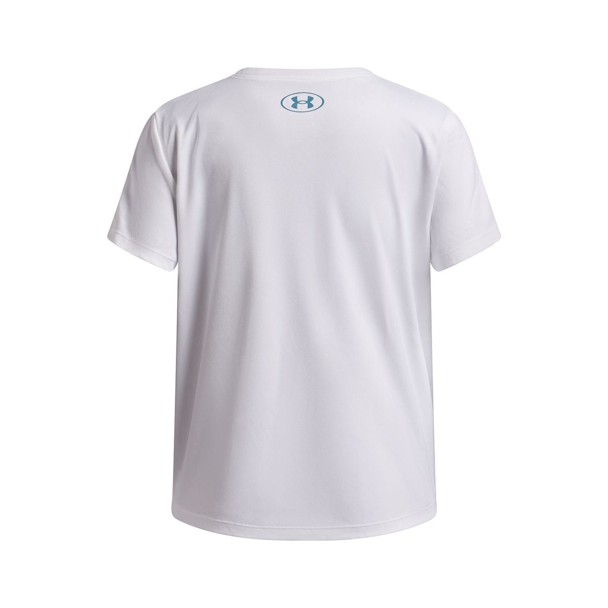 UNDER ARMOUR - Polera MC Niña Tech Logo Graphic Ssc Polera Blanca UNDER ARMOUR