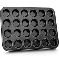 GENERICO - Molde Cupcakes Moldes Cupcakes 24 Cupcake Moldes Reposteria
