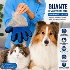 MOVI - 2 PACK DE GUANTES QUITA PELOS PARA MASCOTAS