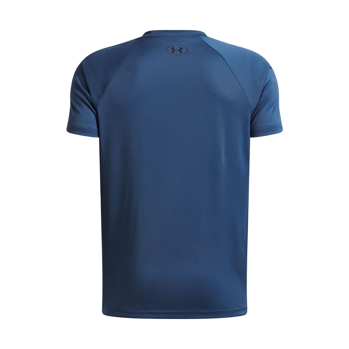 UNDER ARMOUR - Polera MC Niño Tech Split Wordmark Polera Azul UNDER ARMOUR