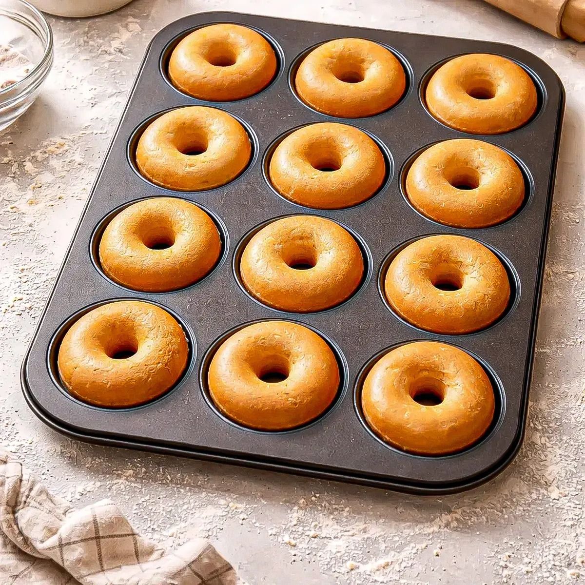 GENERICO - Molde Donuts Molde Antiadherente Para Donas Molde 12 Donas