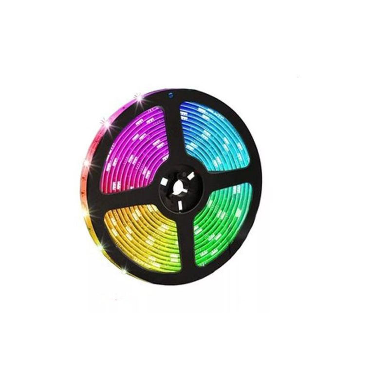 GENERICO Tira Led Rgb 5m Bluetooth Control Remoto Por App 5V
