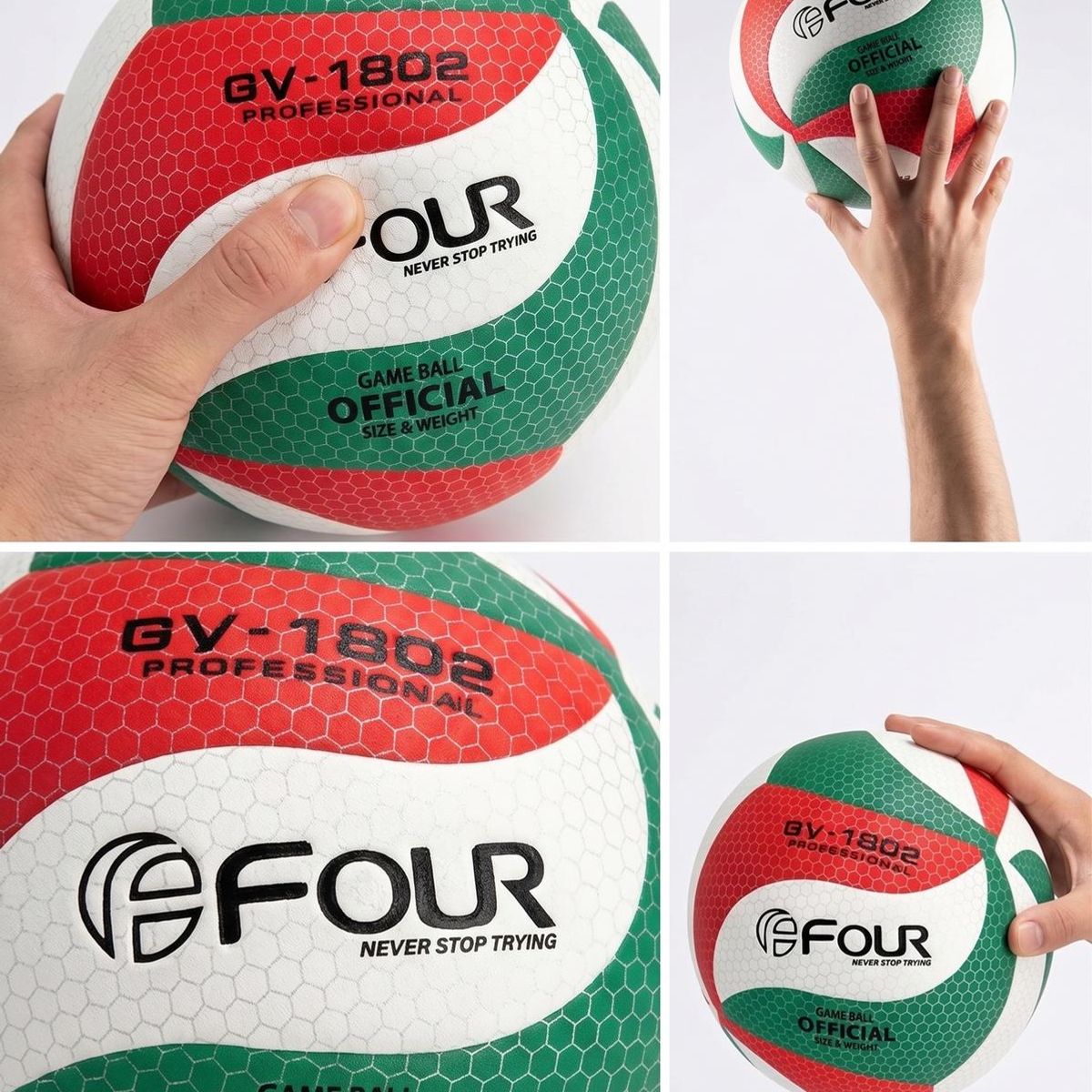 FOUR - Balón de Voleibol Microfibra N°5 Four Golty