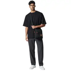 GENERICO - Bandolero Bolso Cruzado De Hombro Oxford Para Hombre