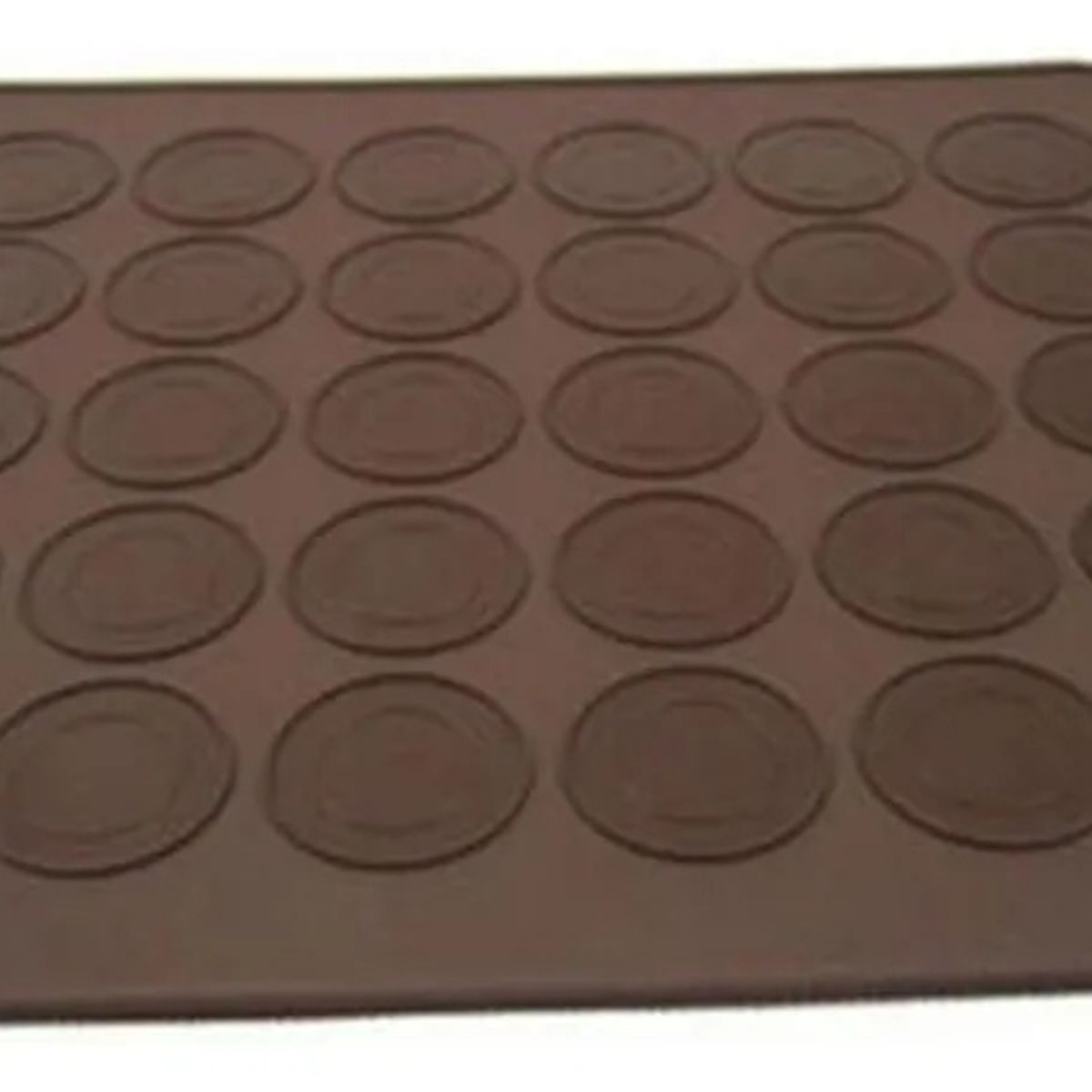 GENERICO - Tapete de silicona para Macarons con 30 cavidades