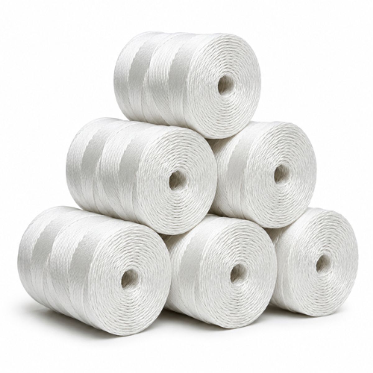 MARIENBERG - Cordel Tipo 500 Bobina de 4kg aprox Natural 6 unidades