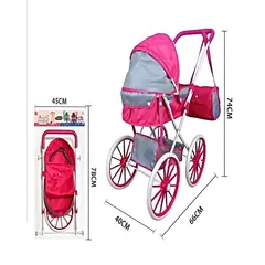 GENERICO - Coche para muñecas para niñas