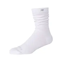 NEW BALANCE - Calcetines Unisex Active Slouchy Crew Blanco