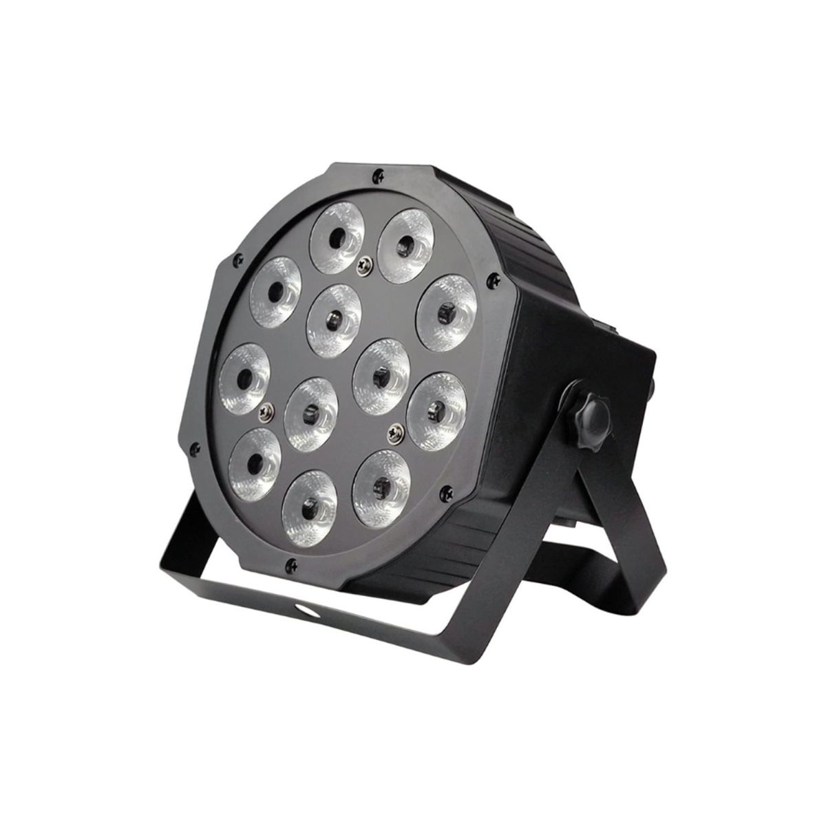 GENERICO - Disco Rítmico Multicolor Luz Led Para Disco Carrete 12 RGB 4 en 1
