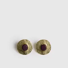LOUNGE - Aros Mujer Círculo Machacado